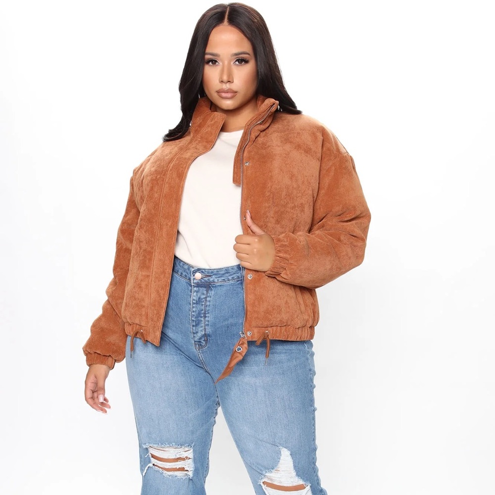 Camel puffer jacket - Picture 6 of 6